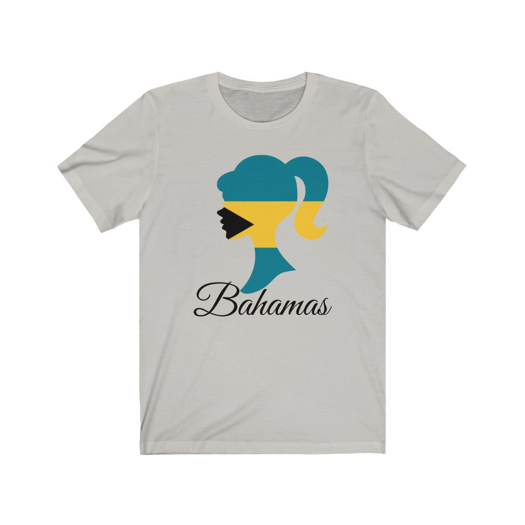 Bahamas Girl Flag Premium Tee 1 - Unisex
