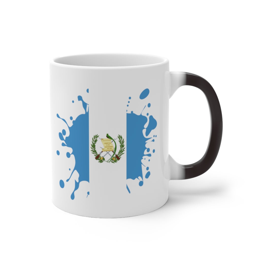 Guatemala Splat Color Changing Mug
