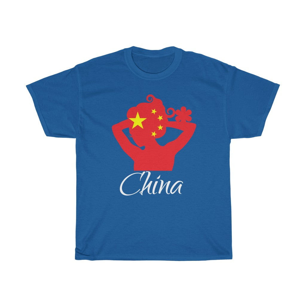 China Lady Flag Standard Tee 2 - Unisex