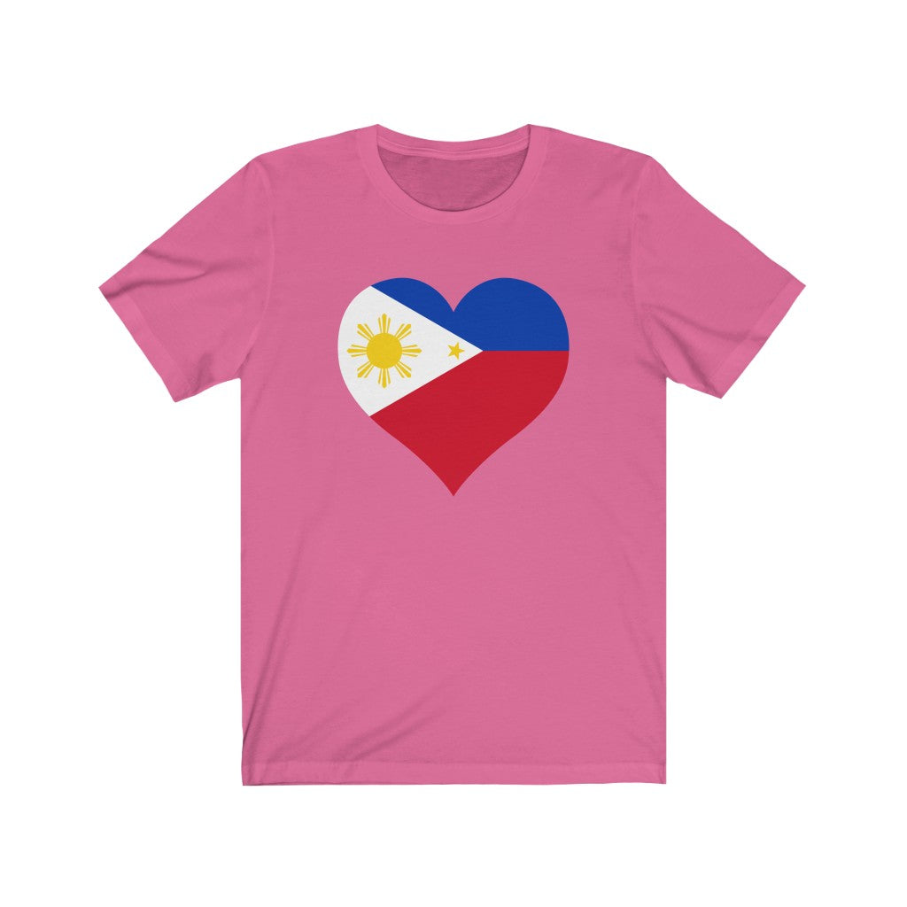 Philippines Heart Flag Premium Tee - Unisex