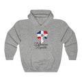 Dominican Republic Girl Flag Hoodie Sweatshirt 1 - Unisex