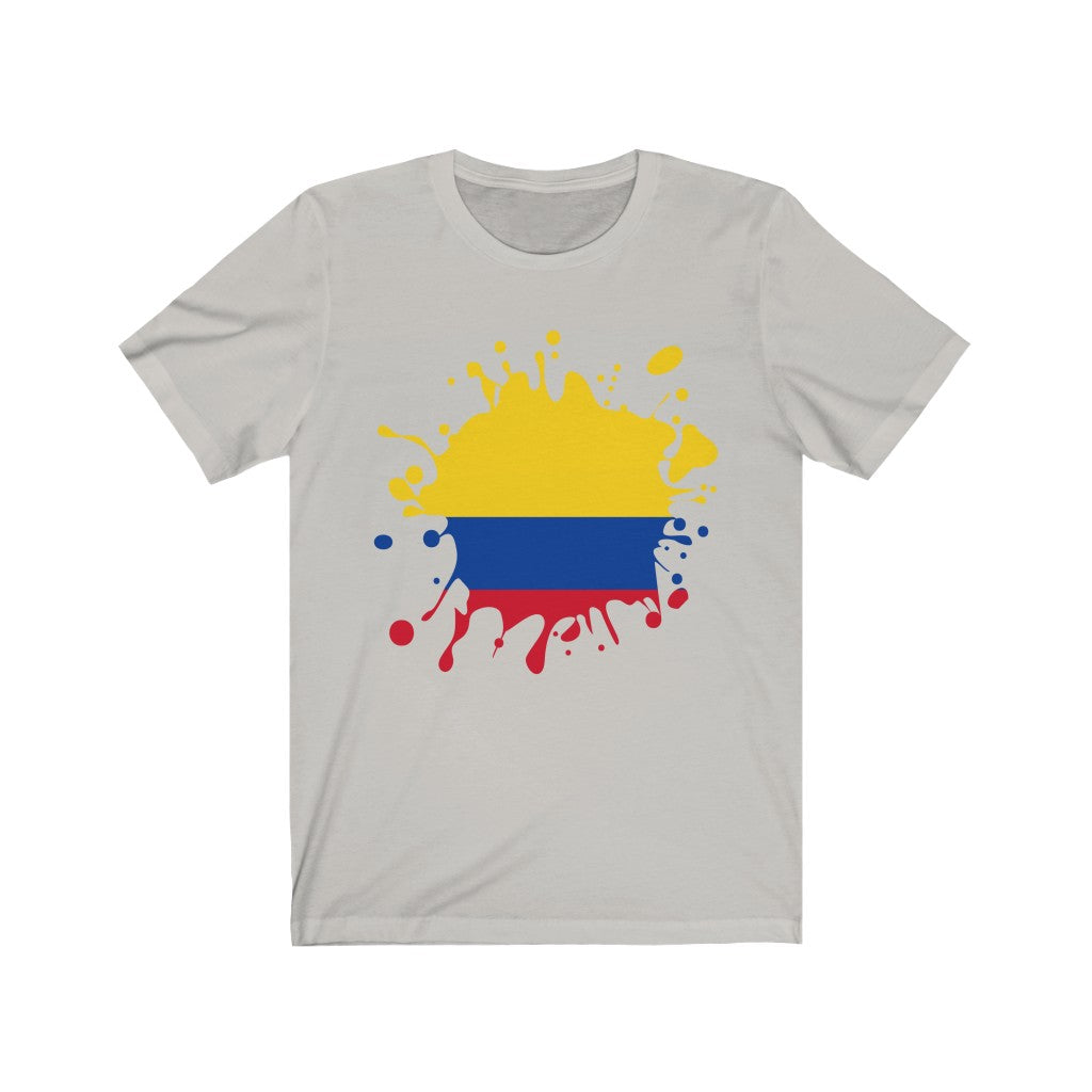 Colombia Splat Flag Premium Tee - Unisex