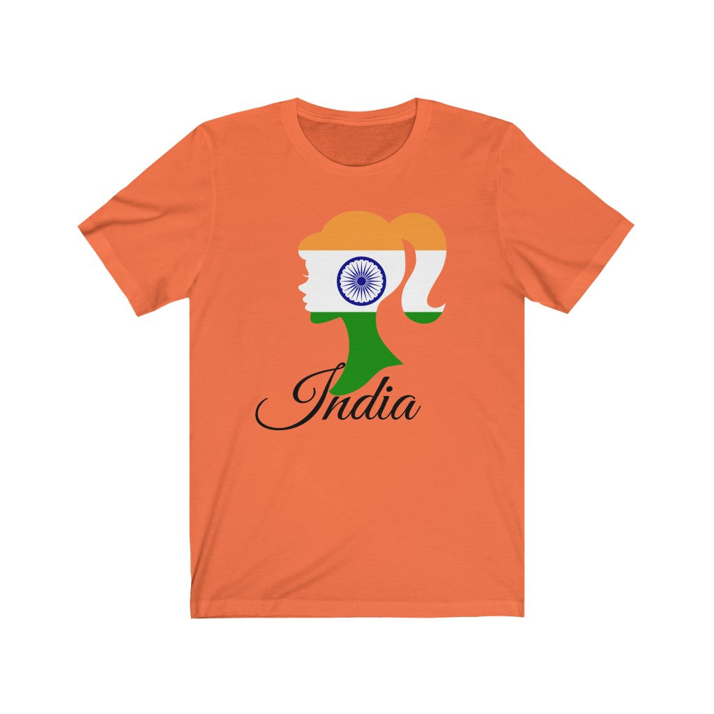 India Girl Flag Premium Tee 1 - Unisex