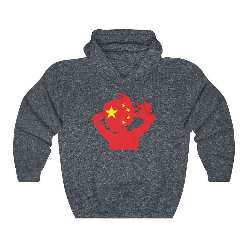 China Lady Flag Hoodie Sweatshirt - Unisex