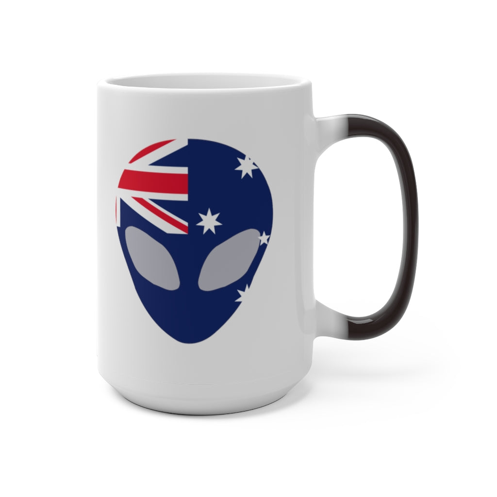 Australia Alien Color Changing Mug
