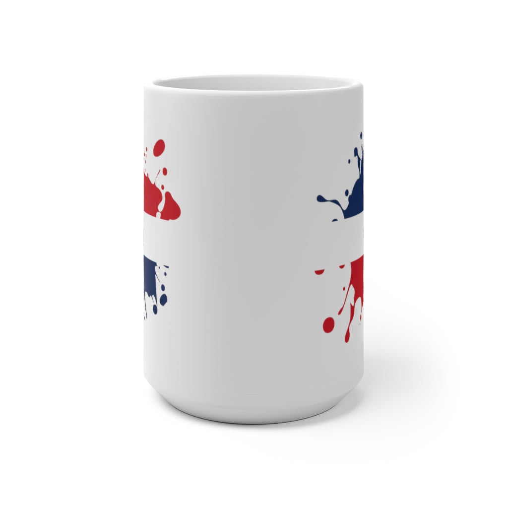 Dominican Republic Splat Color Changing Mug
