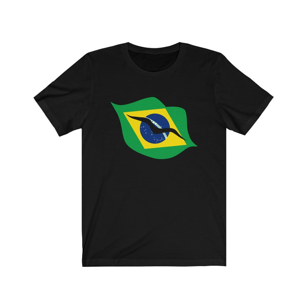 Brazil Lips Flag Premium Tee - Unisex