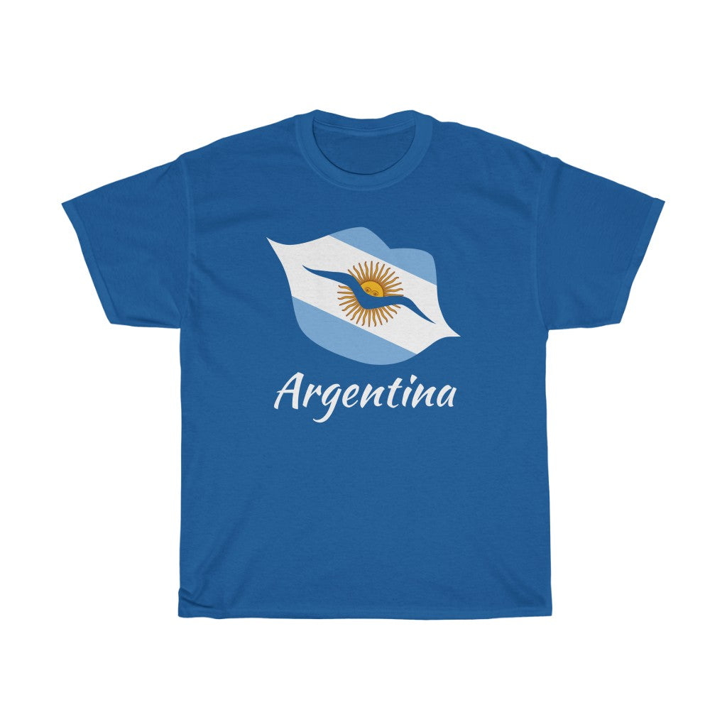 Argentina Lips Flag Standard Tee 2 - Unisex