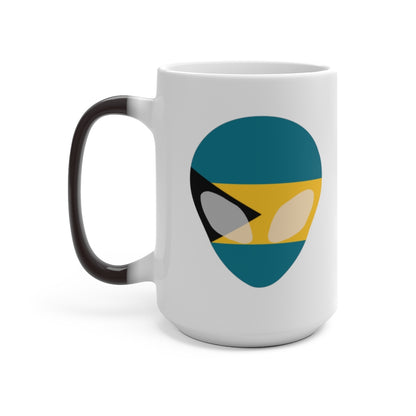 Bahamas Alien Color Changing Mug