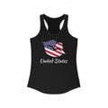 United States of America Lips Flag Tank 2 - Women
