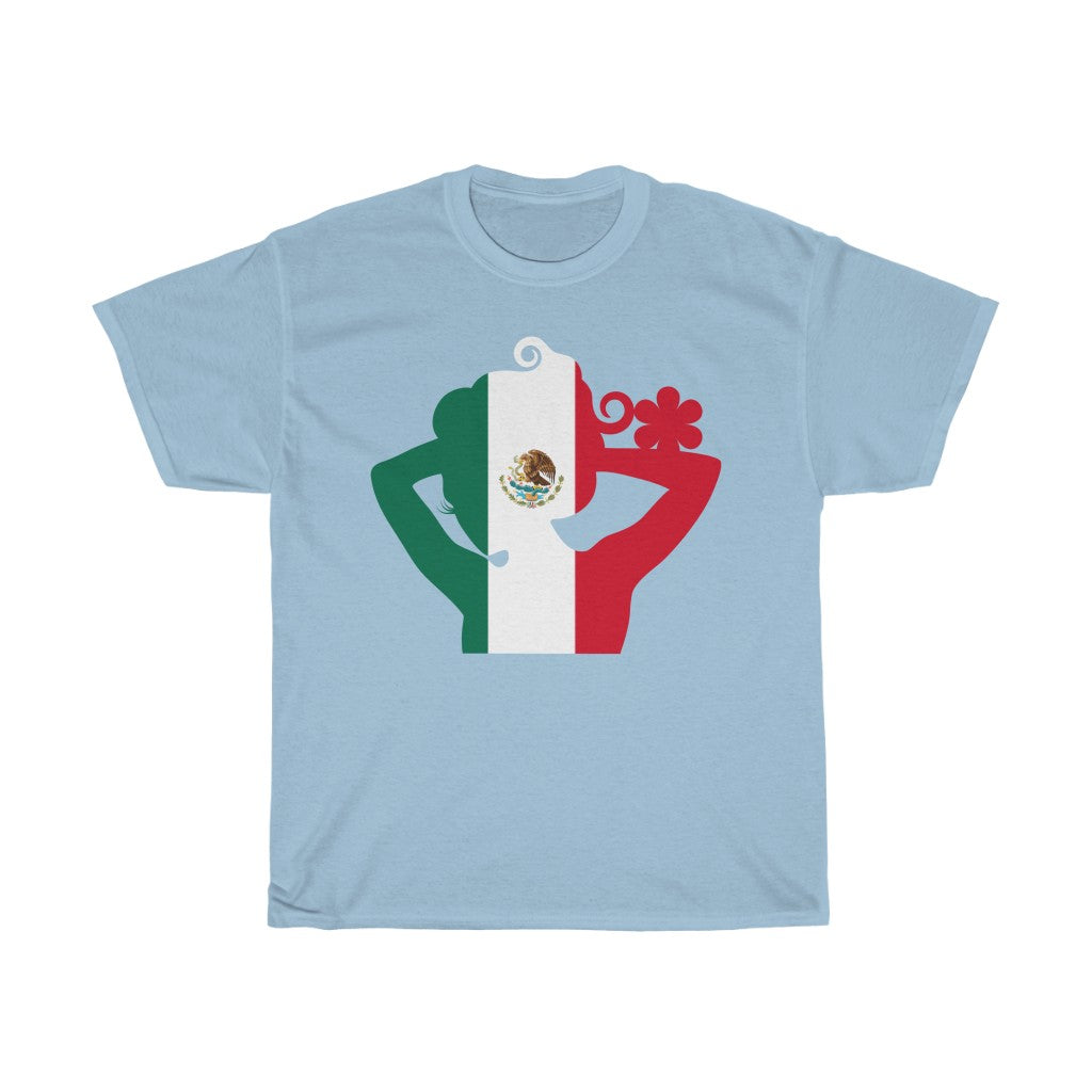 Mexico Lady Flag Standard Tee - Unisex