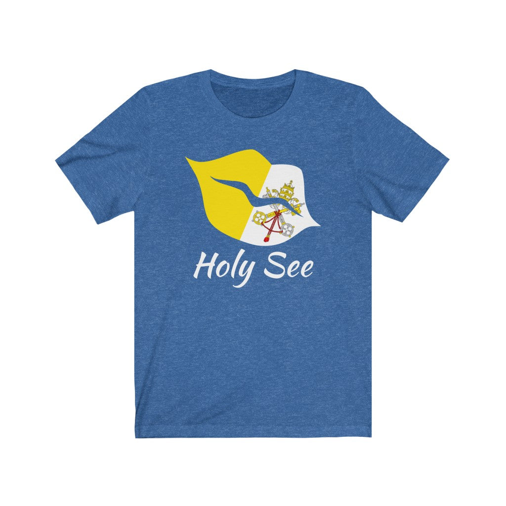 Holy See Lips Flag Premium Tee 2 - Unisex