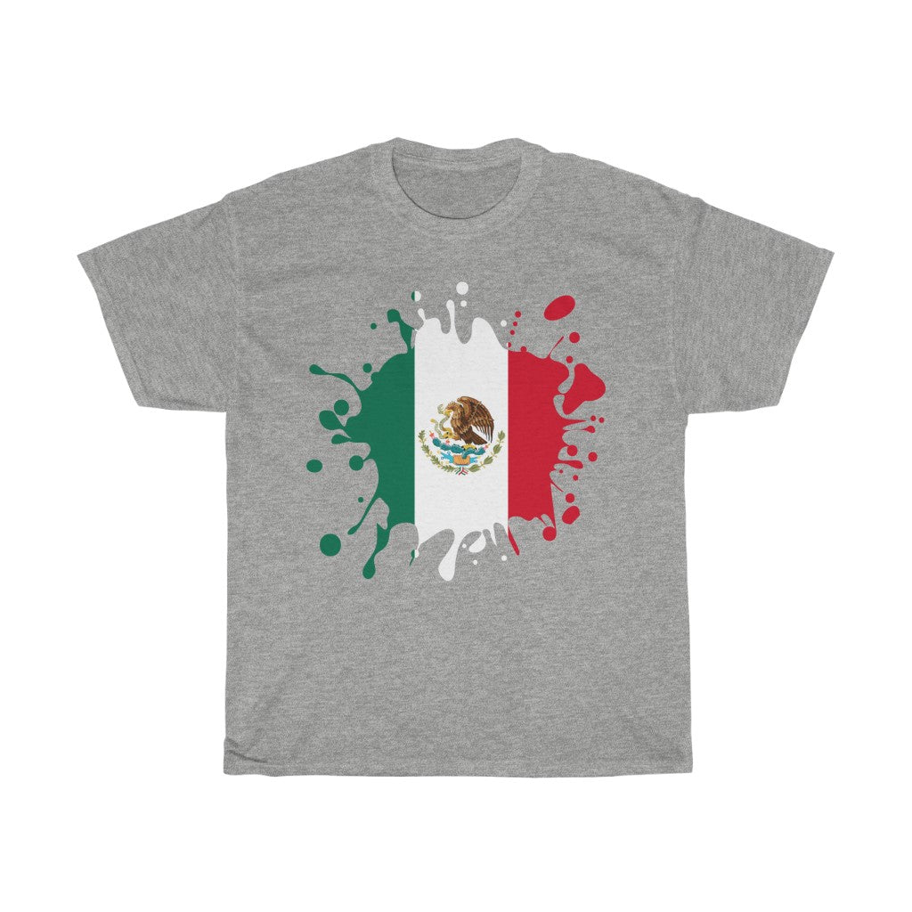 Mexico Splat Flag Standard Tee - Unisex