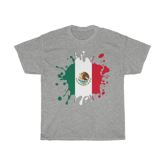 Mexico Splat Flag Standard Tee - Unisex