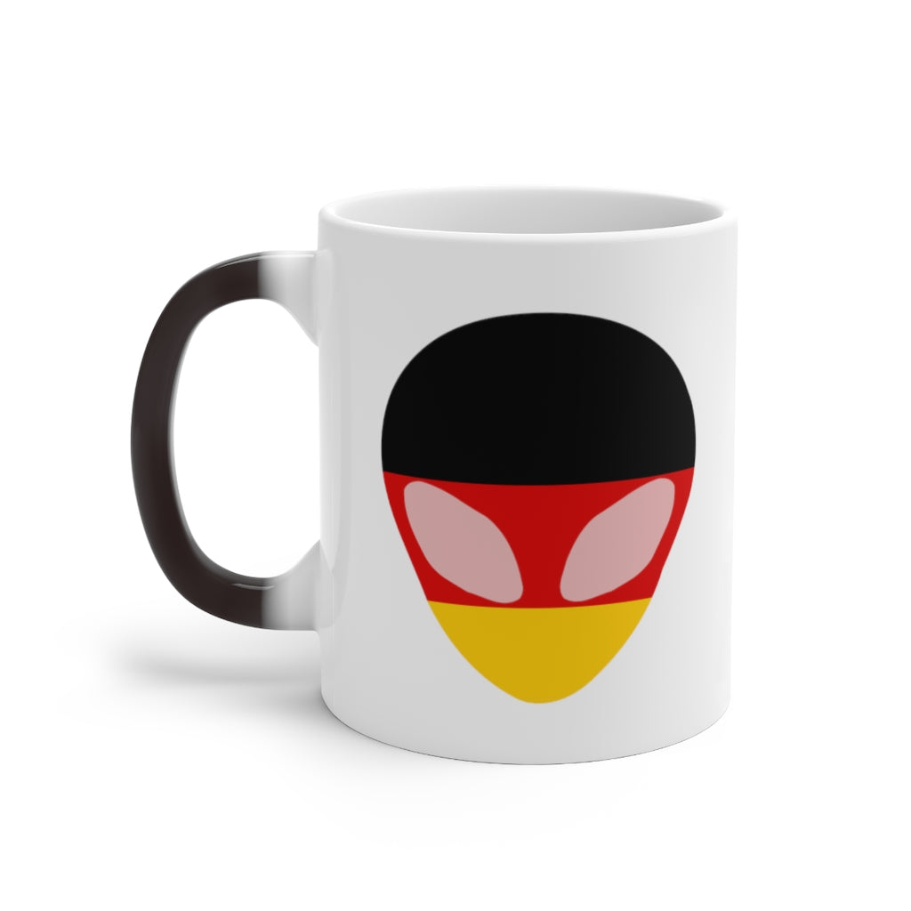 Germany Alien Color Changing Mug