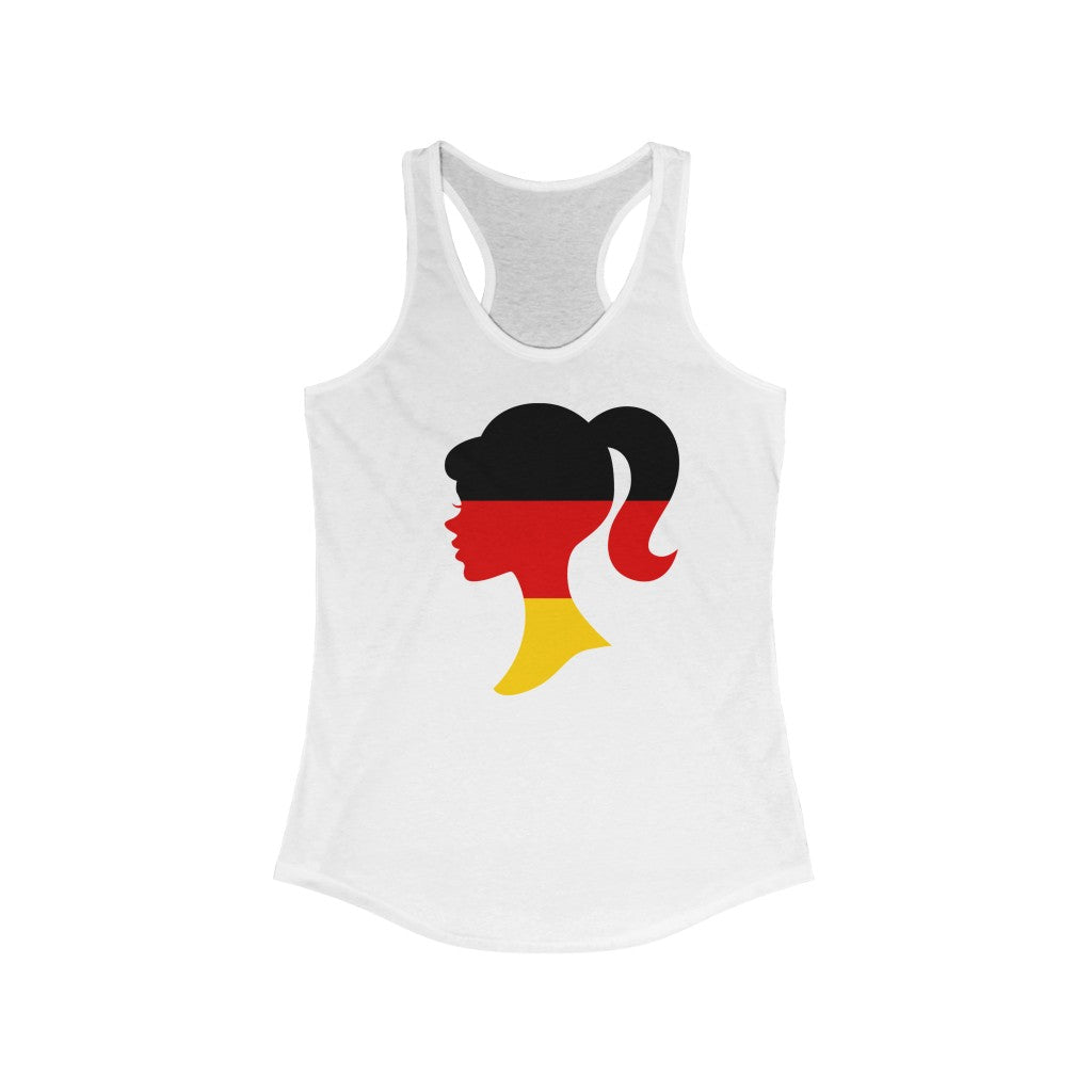 Germany Girl Flag Tank - Women