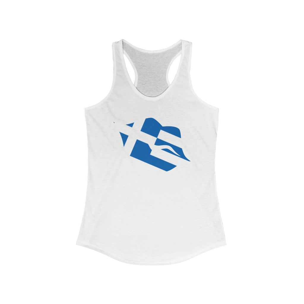 Greece Lips Flag Tank - Women