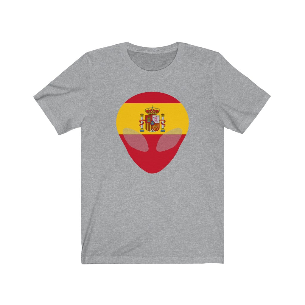 Spain Alien Flag Premium Tee - Unisex
