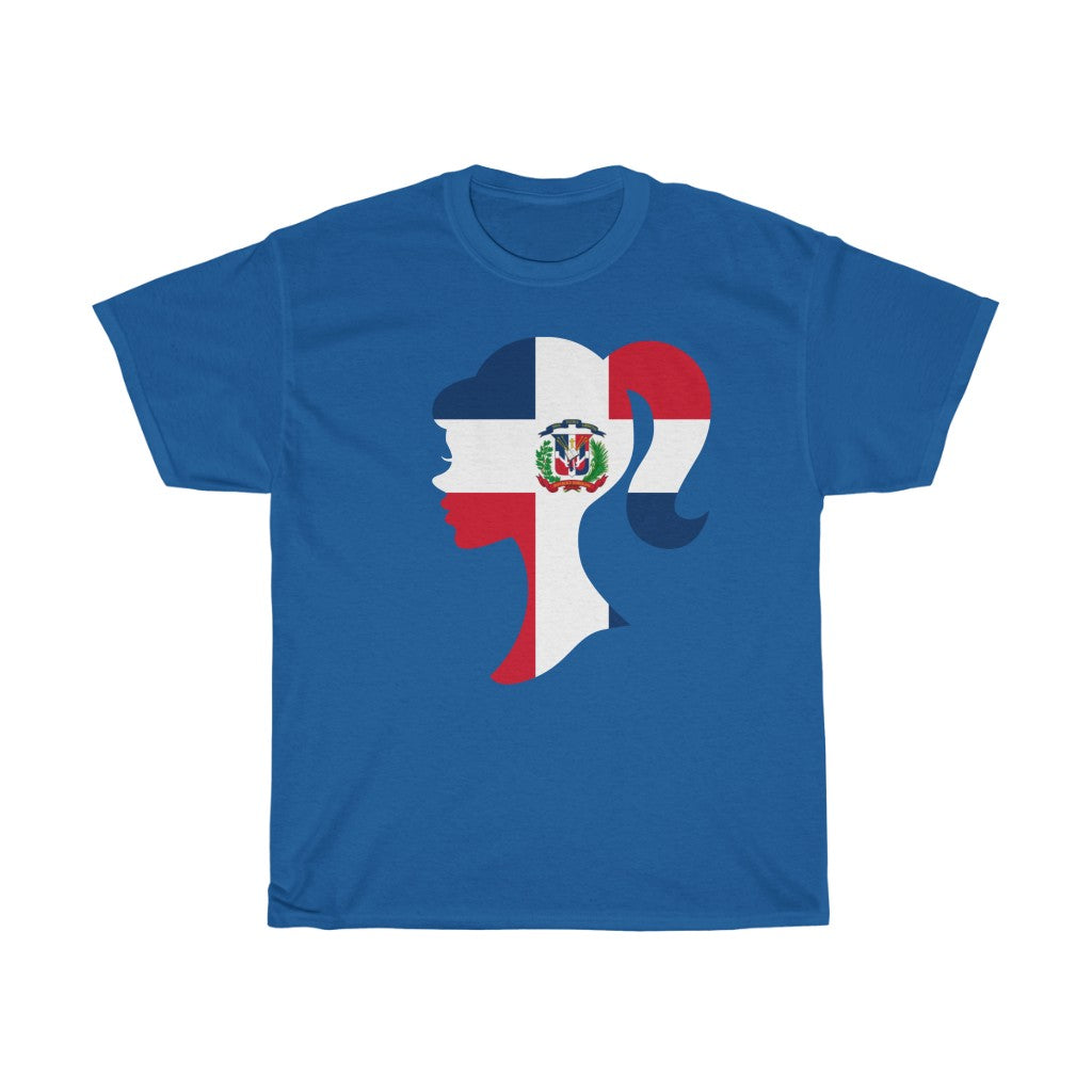 Dominican Republic Girl Flag Standard Tee - Unisex