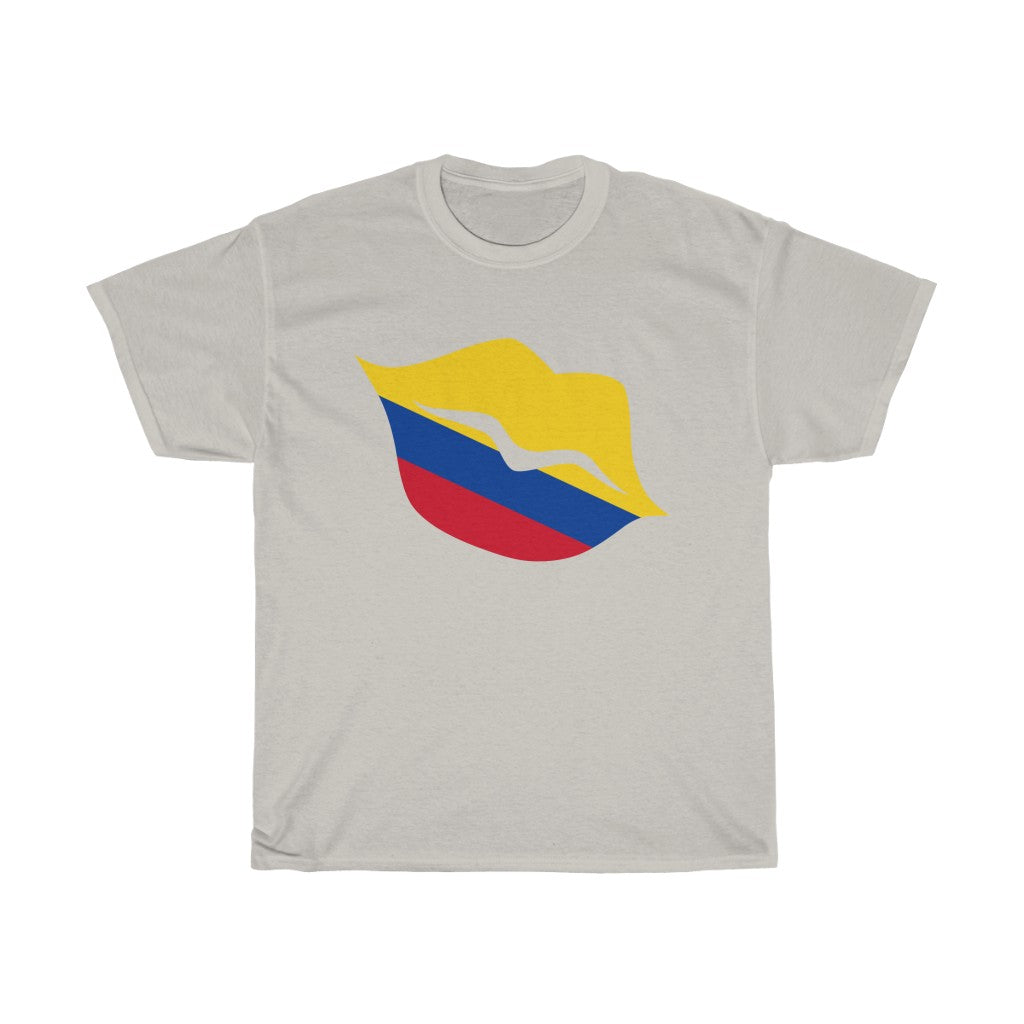 Colombia Lips Flag Standard Tee - Unisex
