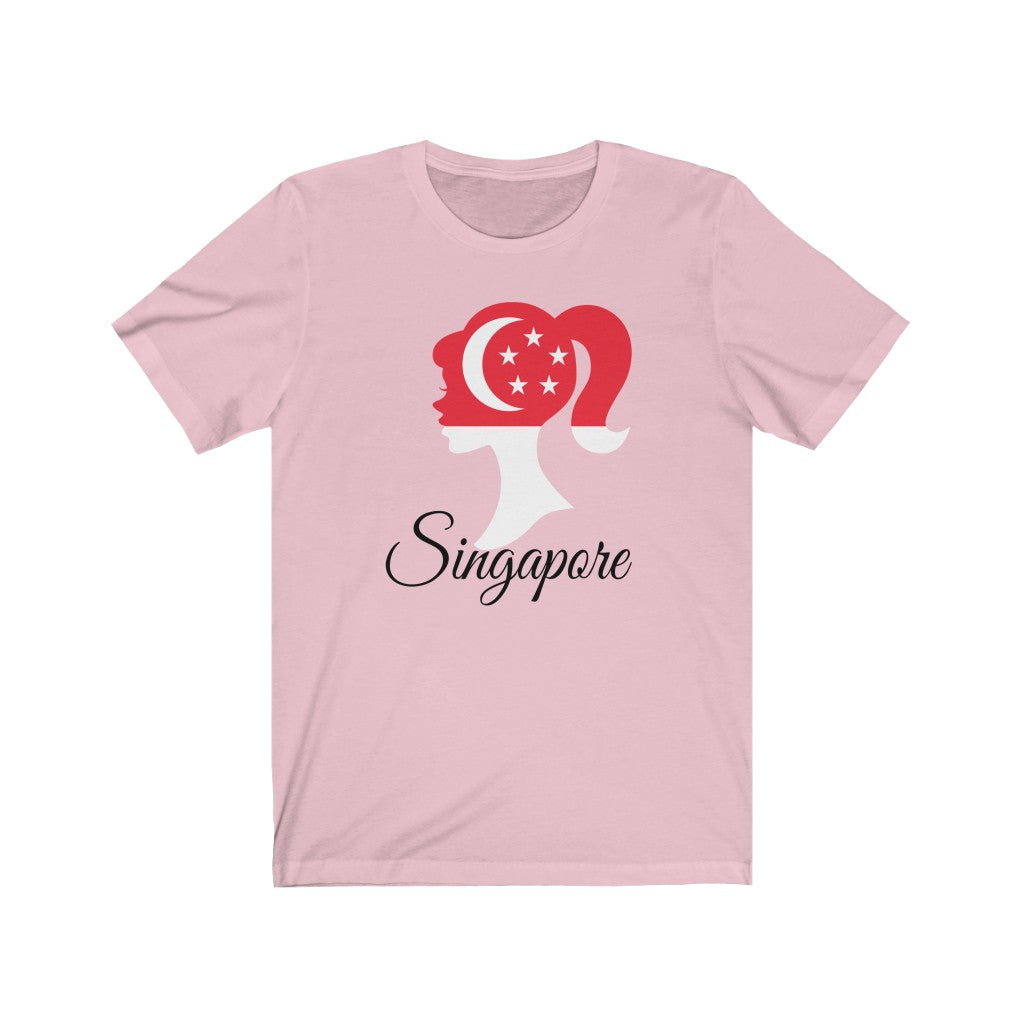Singapore Girl Flag Premium Tee 1 - Unisex
