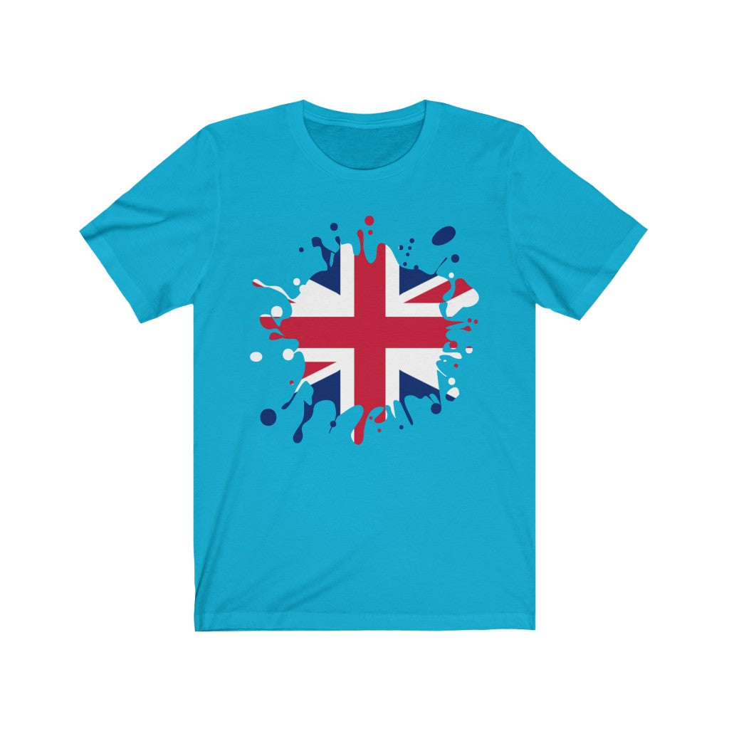United Kingdom Splat Flag Premium Tee - Unisex