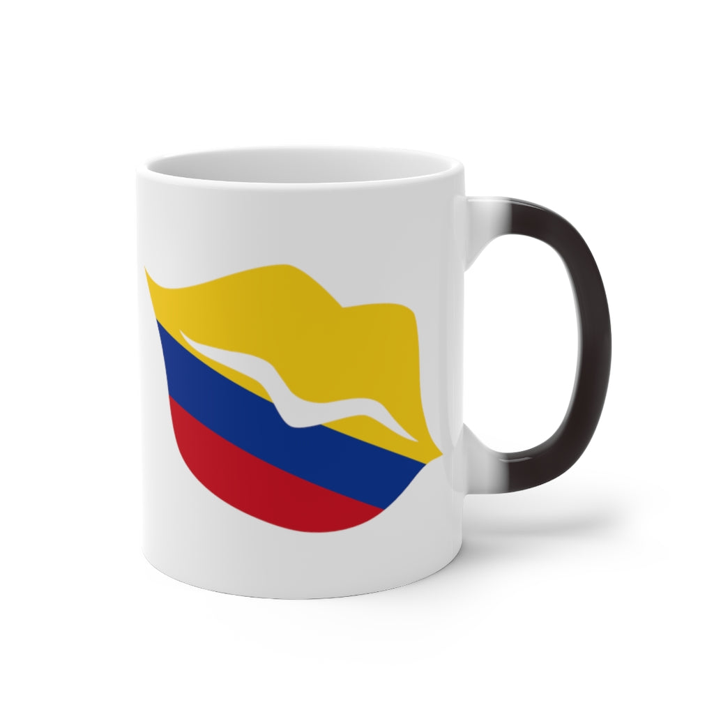 Colombia Lips Color Changing Mug