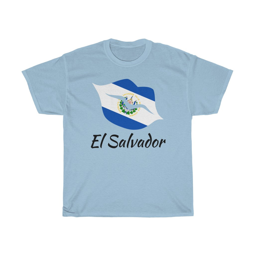 El Salvador Lips Flag Standard Tee 1 - Unisex