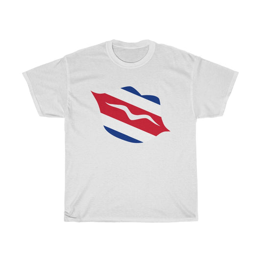 Costa Rica Lips Flag Standard Tee - Unisex