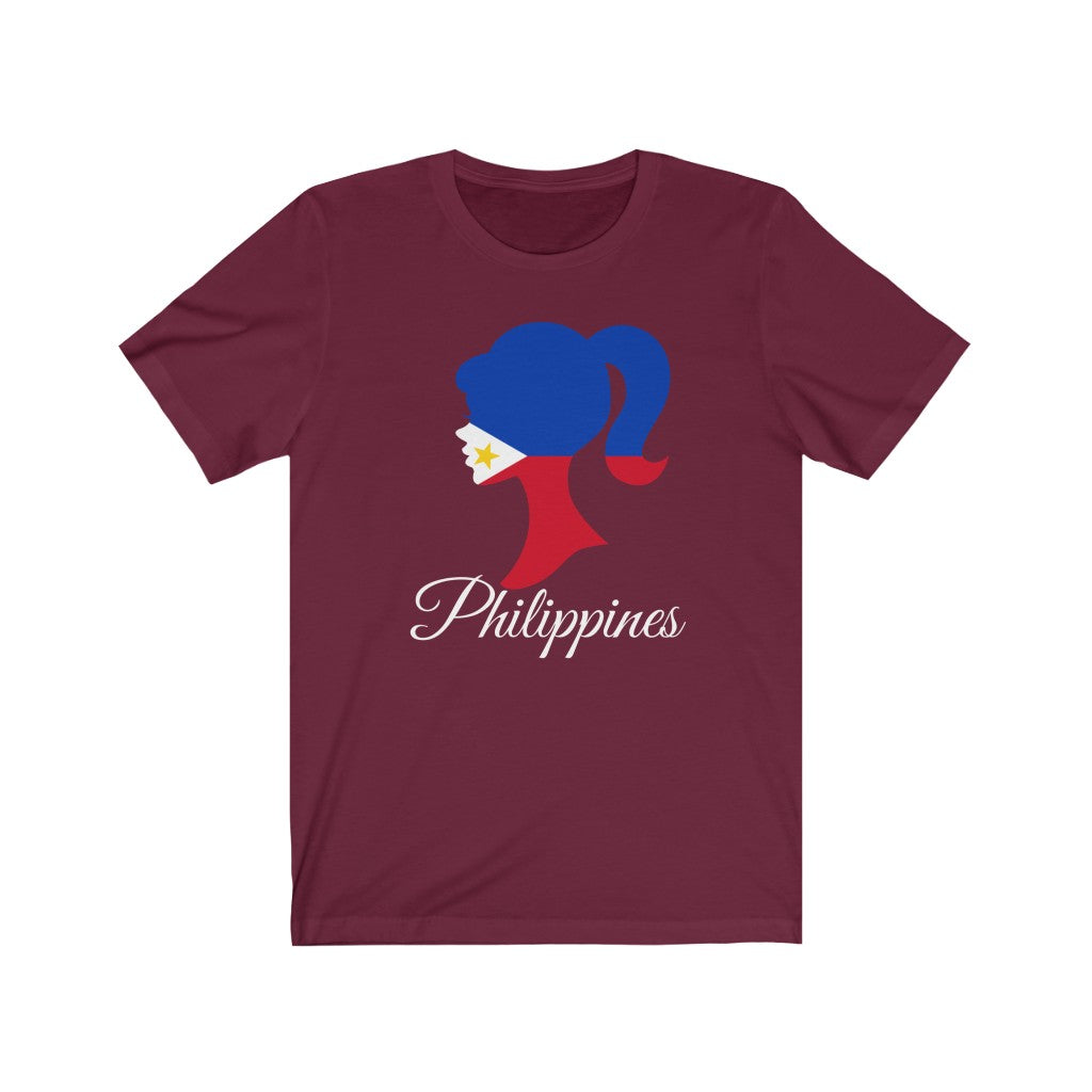 Philippines Girl Flag Premium Tee 2 - Unisex