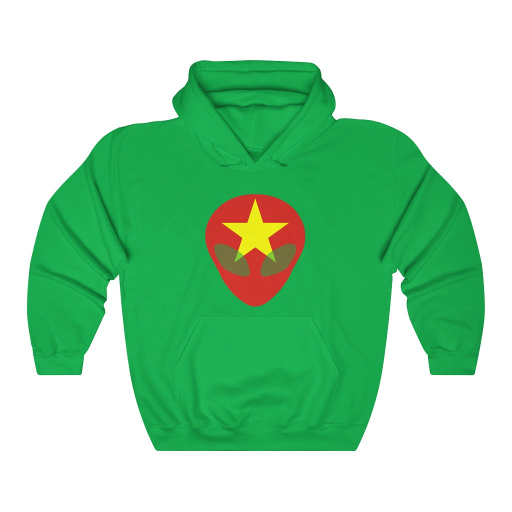 Vietnam Alien Flag Hoodie Sweatshirt - Unisex