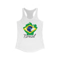 Brazil Lady Flag Tank 1 - Women