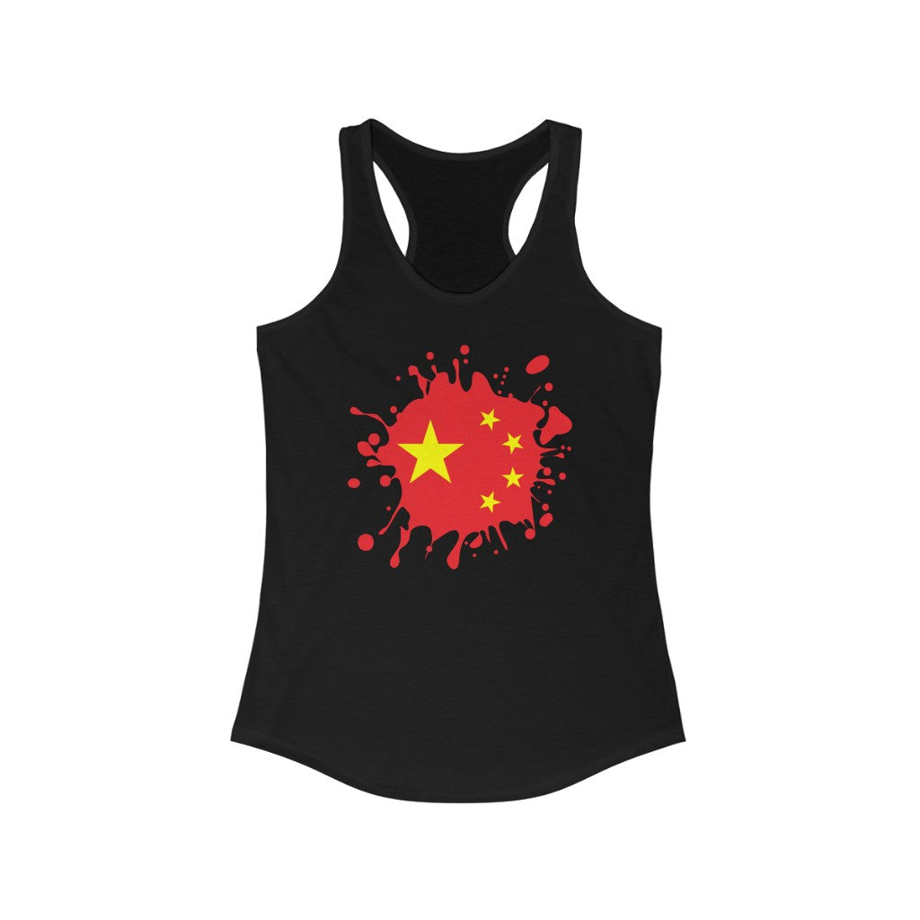 China Splat Flag Tank - Women