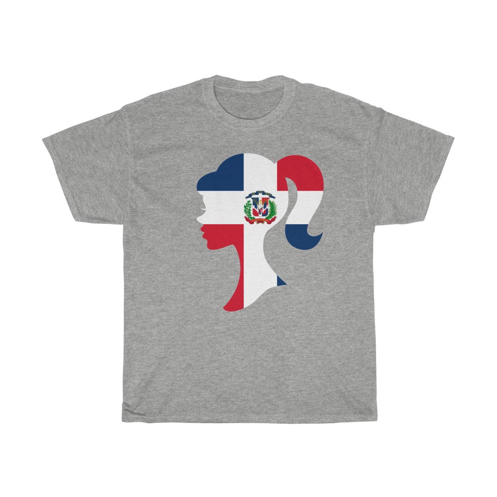 Dominican Republic Girl Flag Standard Tee - Unisex
