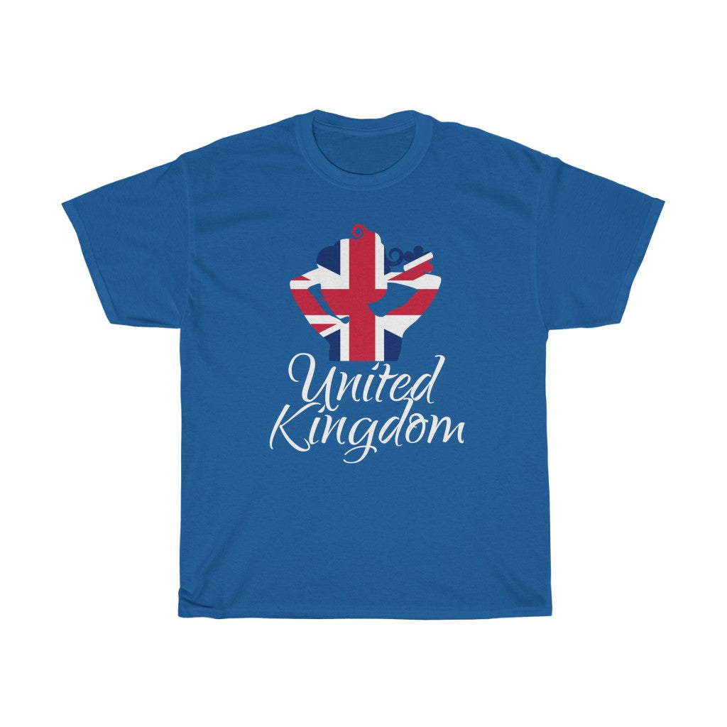 United Kingdom Lady Flag Standard Tee 2 - Unisex