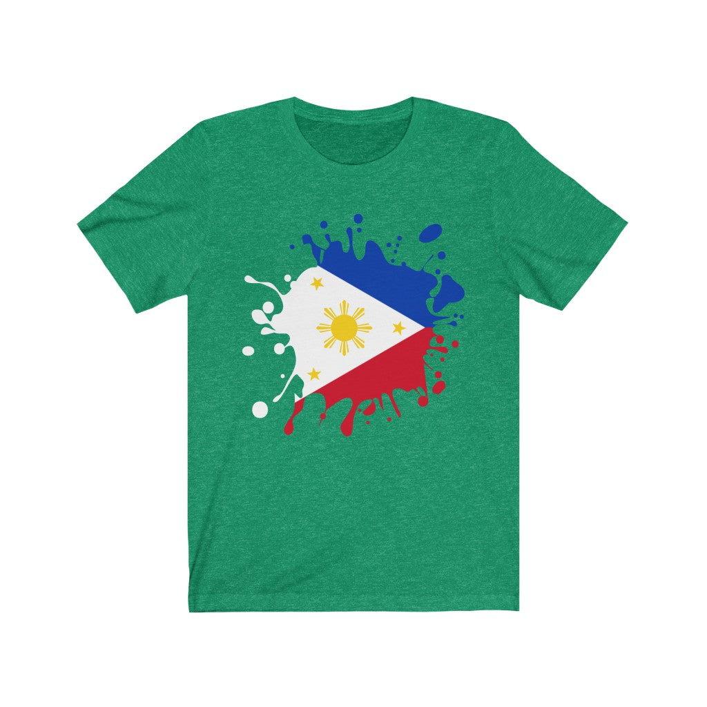 Philippines Splat Flag Premium Tee - Unisex