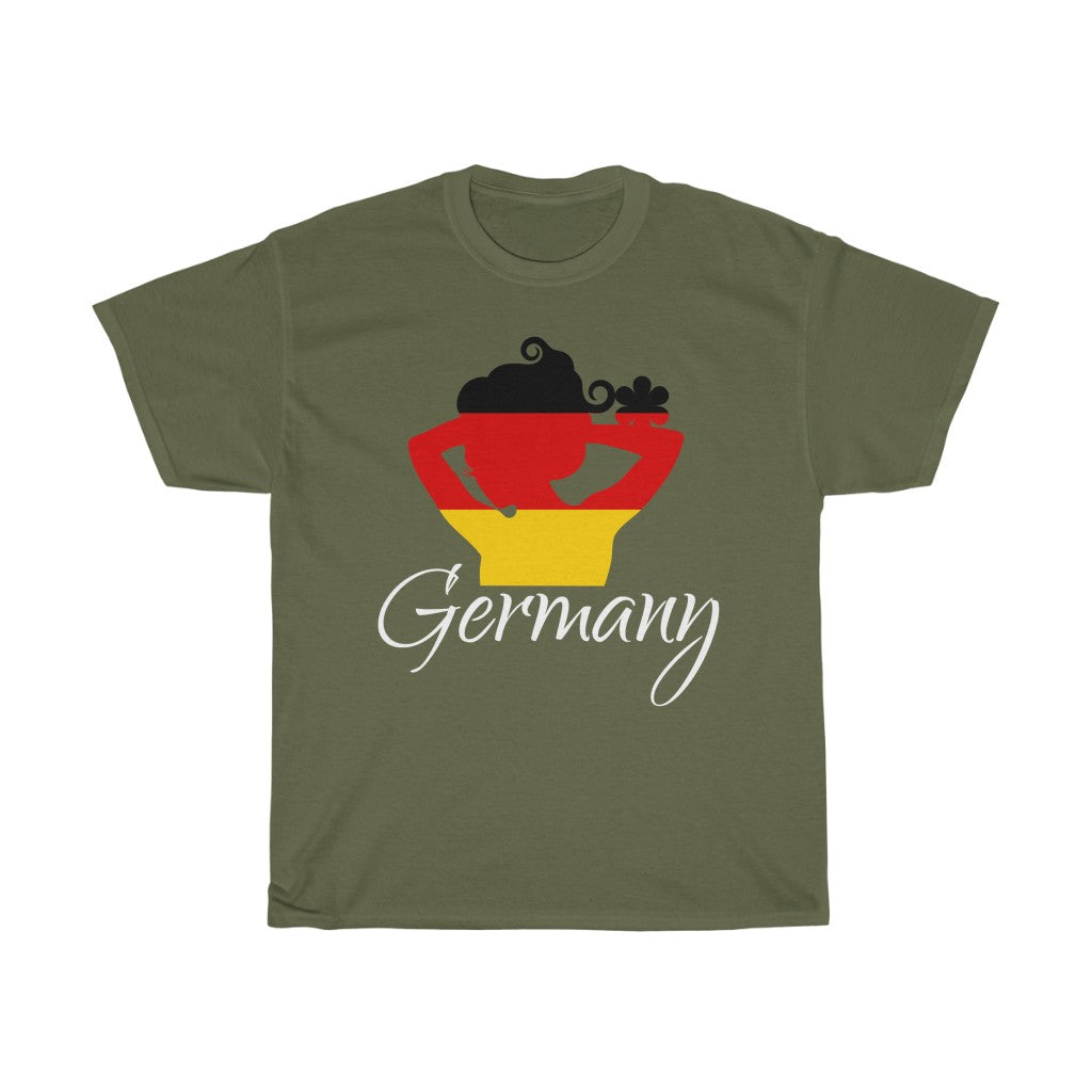 Germany Lady Flag Standard Tee 2 - Unisex