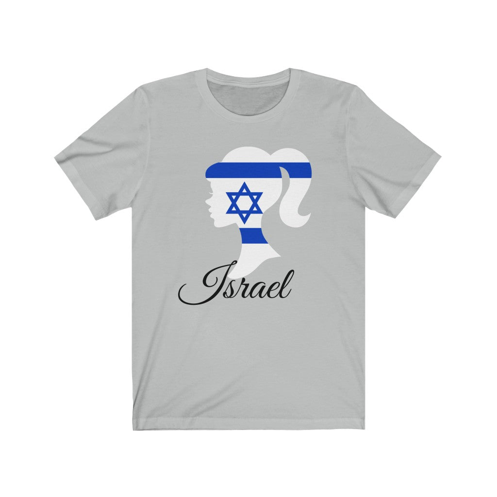 Israel Girl Flag Premium Tee 1 - Unisex