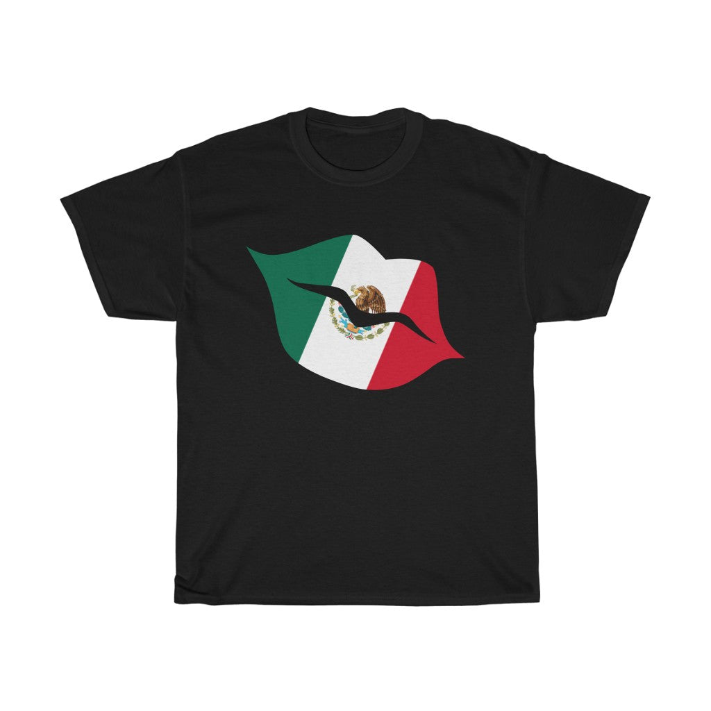 Mexico Lips Flag Standard Tee - Unisex