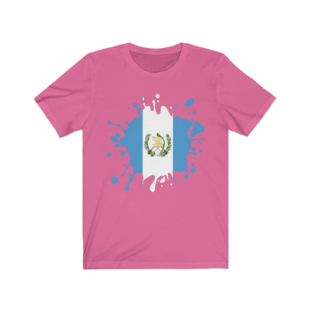 Guatemala Splat Flag Premium Tee - Unisex