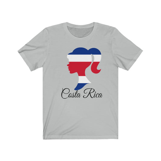 Costa Rica Girl Flag Premium Tee 1 - Unisex