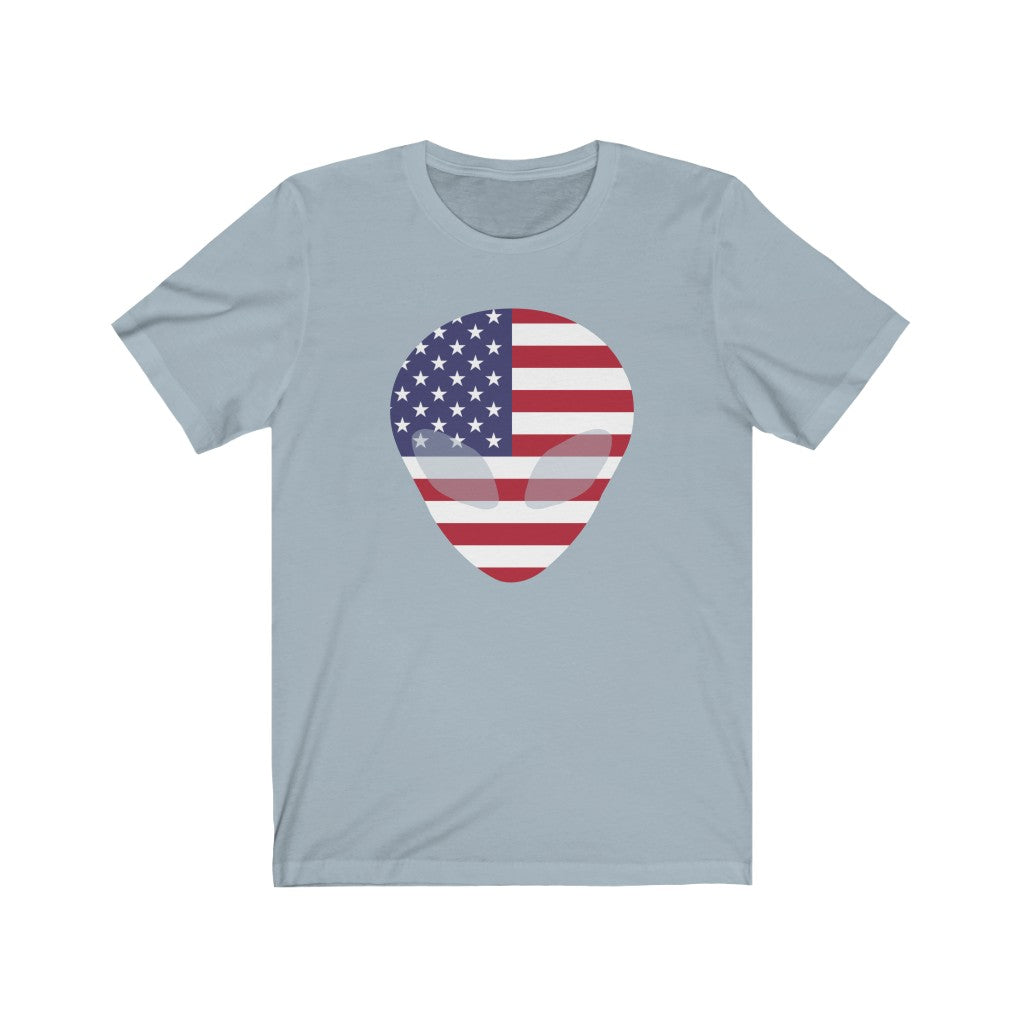 United States of America Alien Flag Premium Tee - Unisex