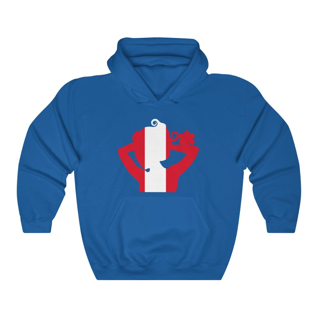 Peru Lady Flag Hoodie Sweatshirt - Unisex