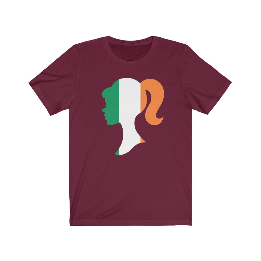 Ireland Girl Flag Premium Tee - Unisex