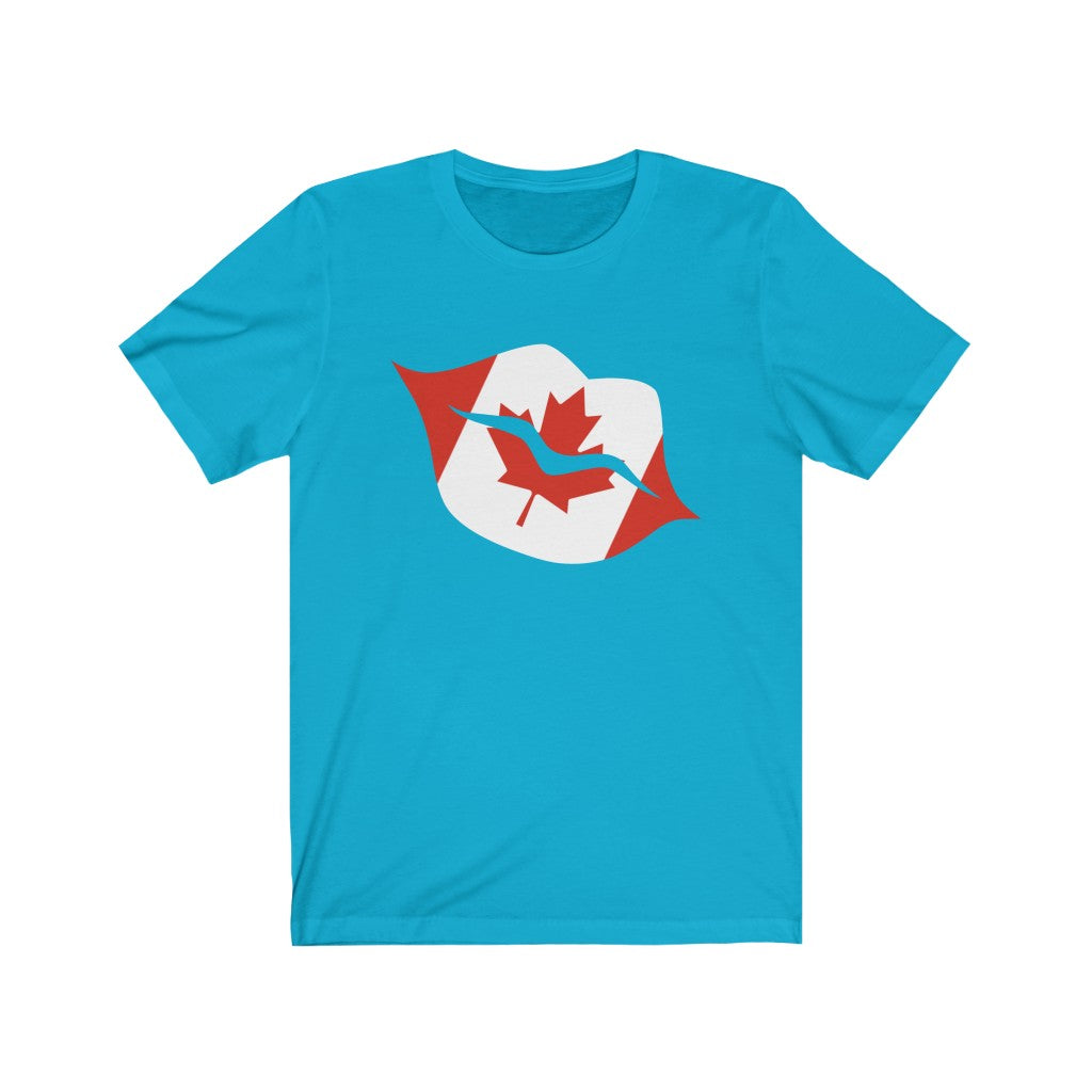 Canada Lips Flag Premium Tee - Unisex