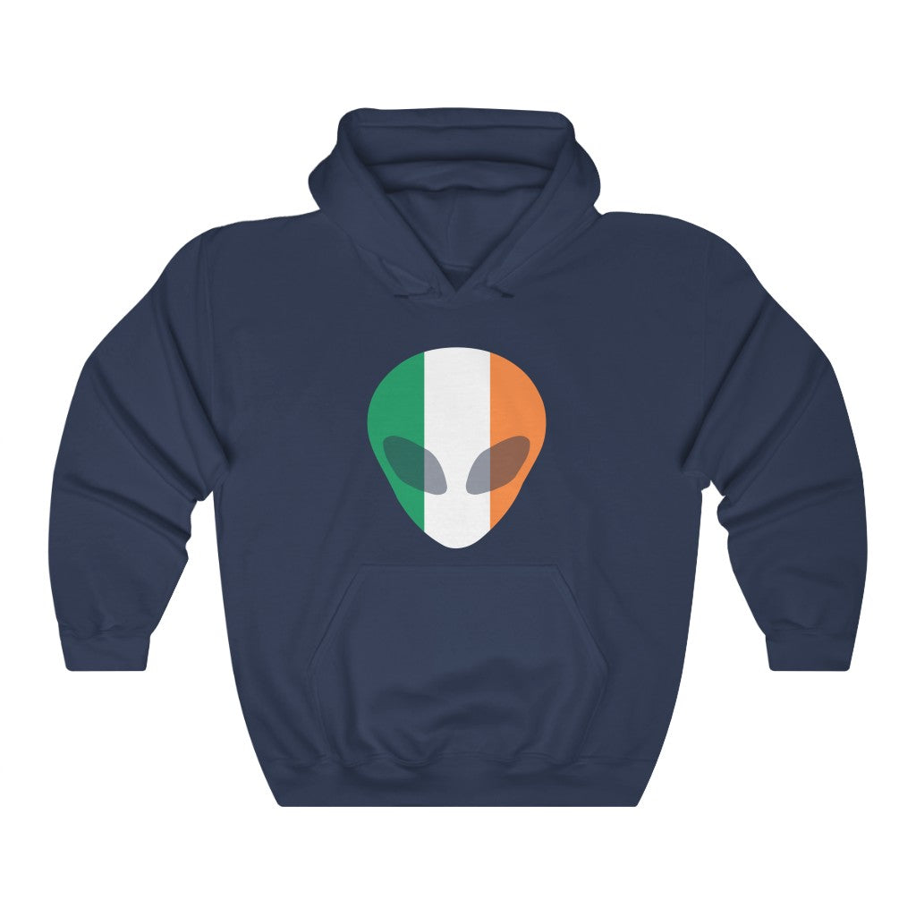 Ireland Alien Flag Hoodie Sweatshirt - Unisex