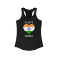 India Heart Flag Tank 2 - Women