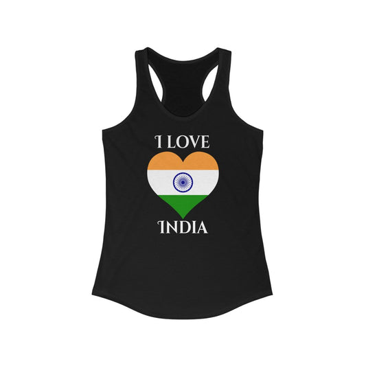 India Heart Flag Tank 2 - Women