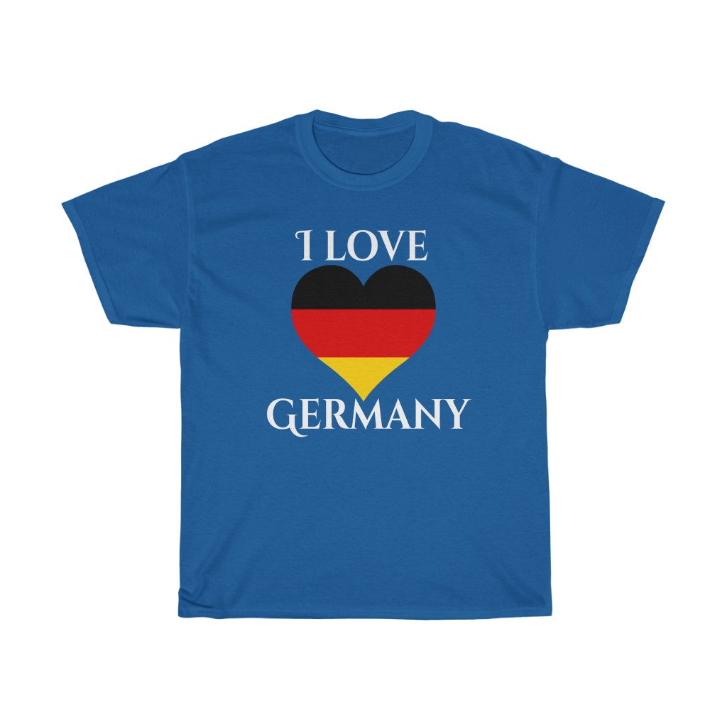 Germany Heart Flag Standard Tee 2 - Unisex