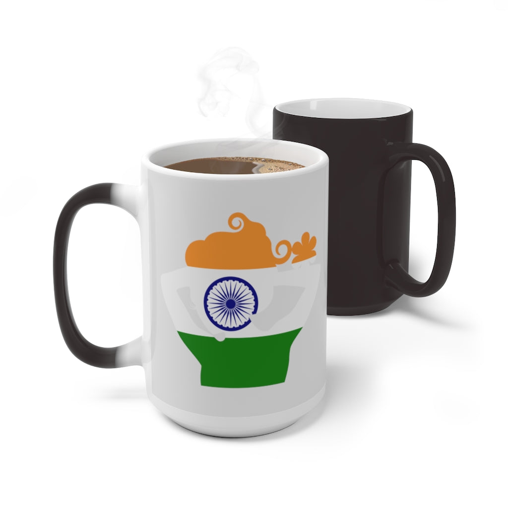 India Lady Color Changing Mug